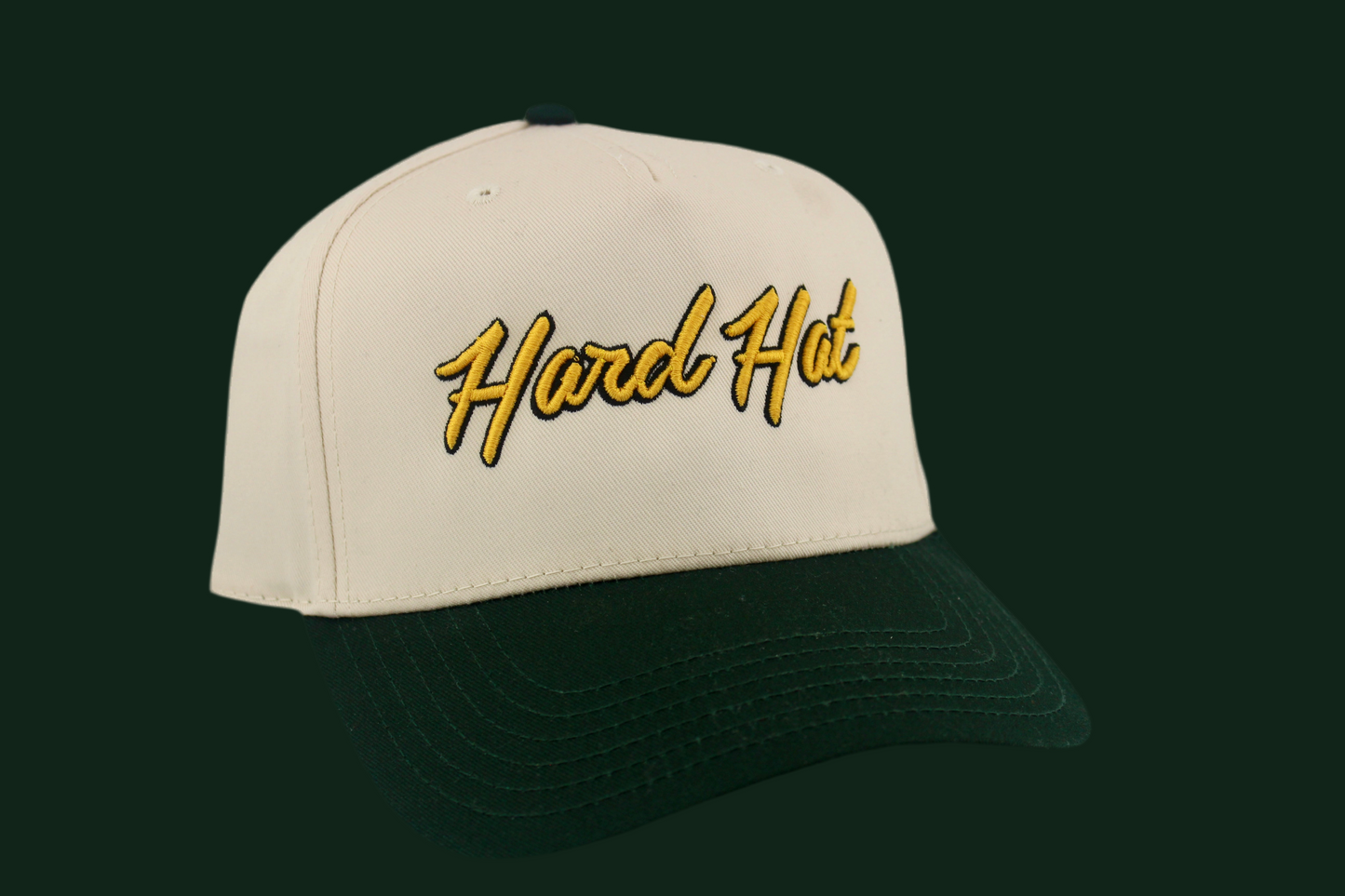 Hard Hat - Gold & Geen